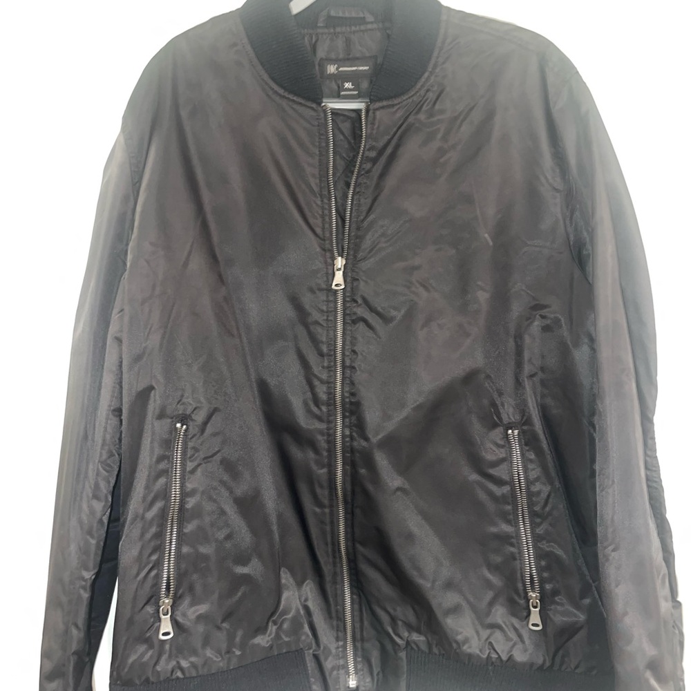 Black Bomber Jacket
